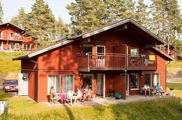Leksand Strand Camping Och Resort Ruang foto