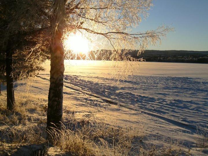Leksand Strand Camping Och Resort Bagian luar foto