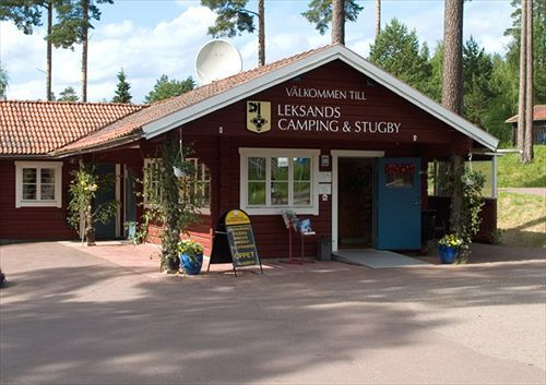 Leksand Strand Camping Och Resort Bagian luar foto